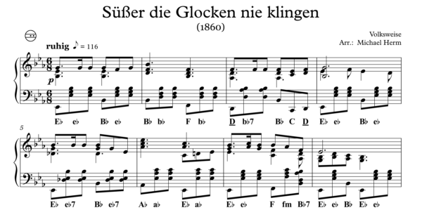 Süßer die Glocken nie klingen (Accordion Solo)