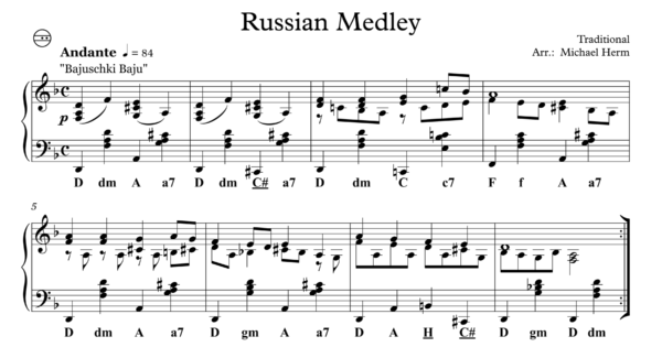 Russian Medley (Accordion Solo)