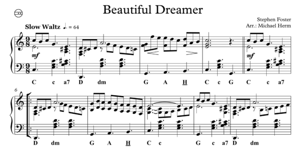 Beautiful Dreamer (Accordion Solo)