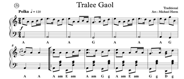 Tralee Gaol (Accordion Solo)